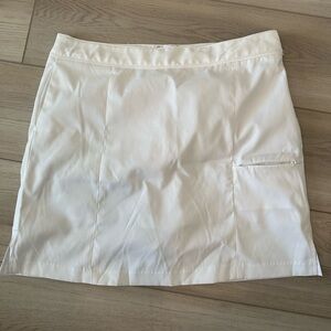 Greg Norman white womens athletic skort